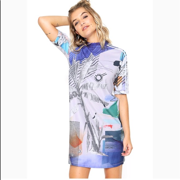 NWT ADIDAS ORIGINAL SHIFT DRESS - Picture 4 of 8